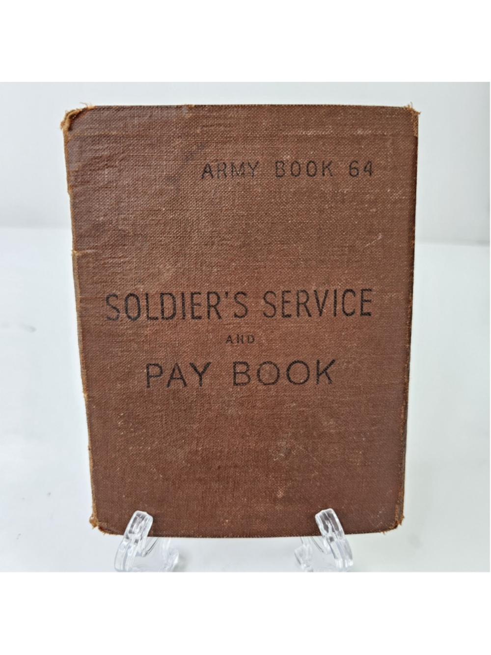 British Army Soldier Service & Pay Book 64 R Signals 1946 Reserve Papers